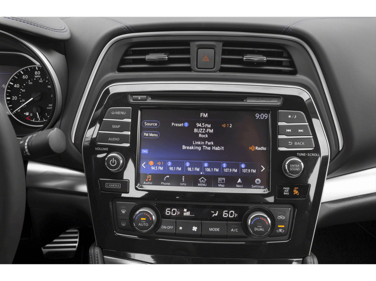 2018 Nissan Maxima SR - Interior Stereo System