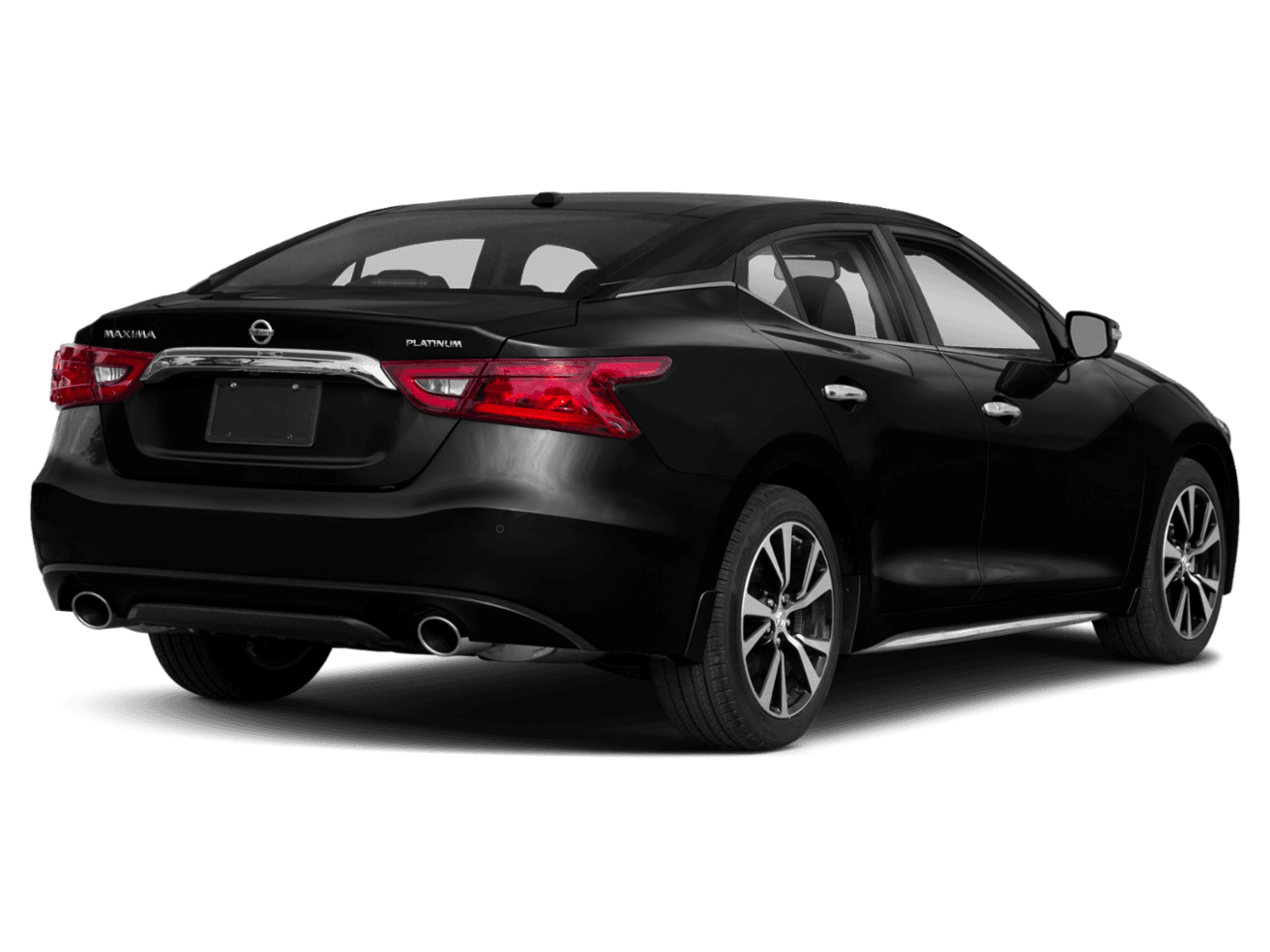 2018 Nissan Maxima Platinum - Rear 3/4, facing to the right