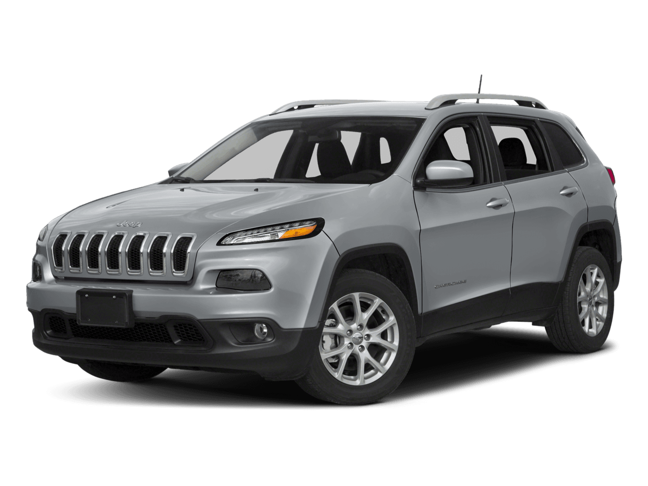 2018 Jeep Cherokee Latitude - Front 3/4, facing to the left