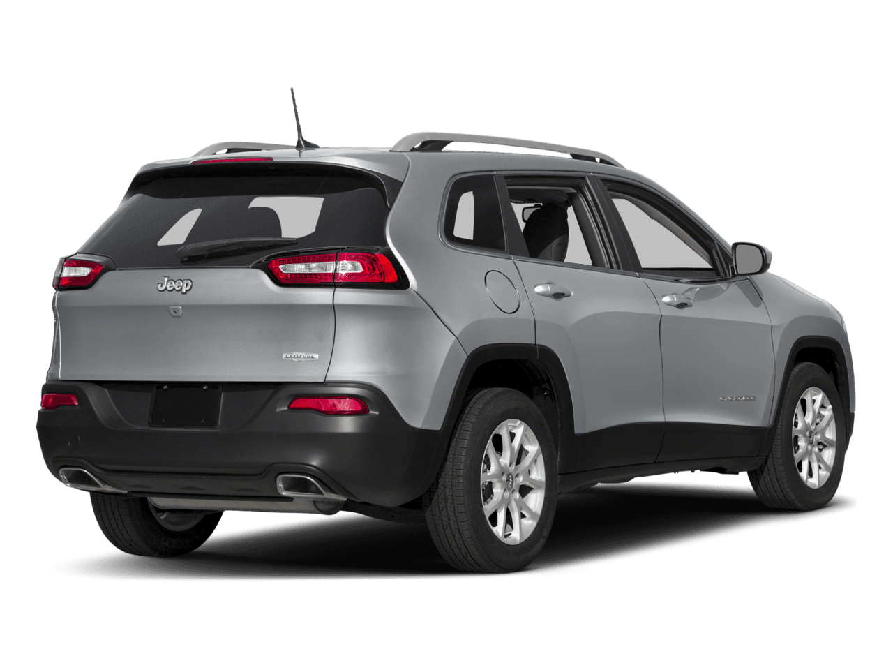 2018 Jeep Cherokee Latitude - Rear 3/4, facing to the right