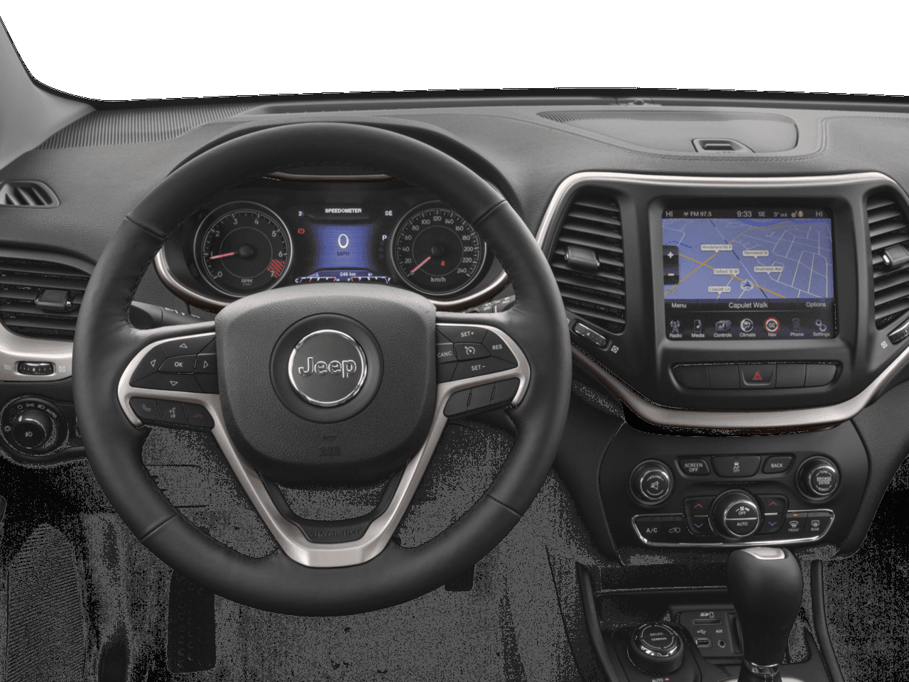 2018 Jeep Cherokee Limited - Interior Drivers Dash