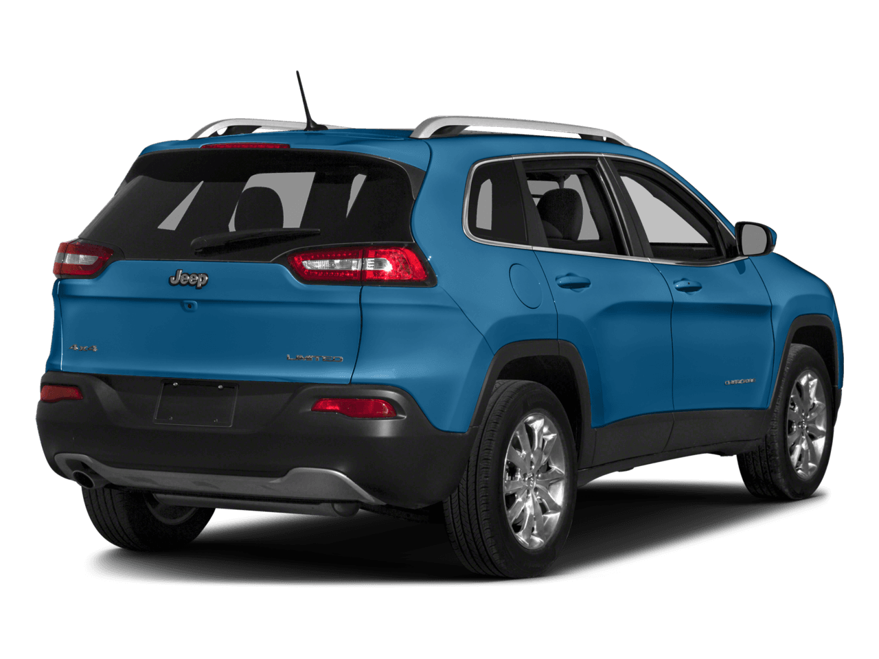 2018 Jeep Cherokee Limited - Rear 3/4, facing to the right