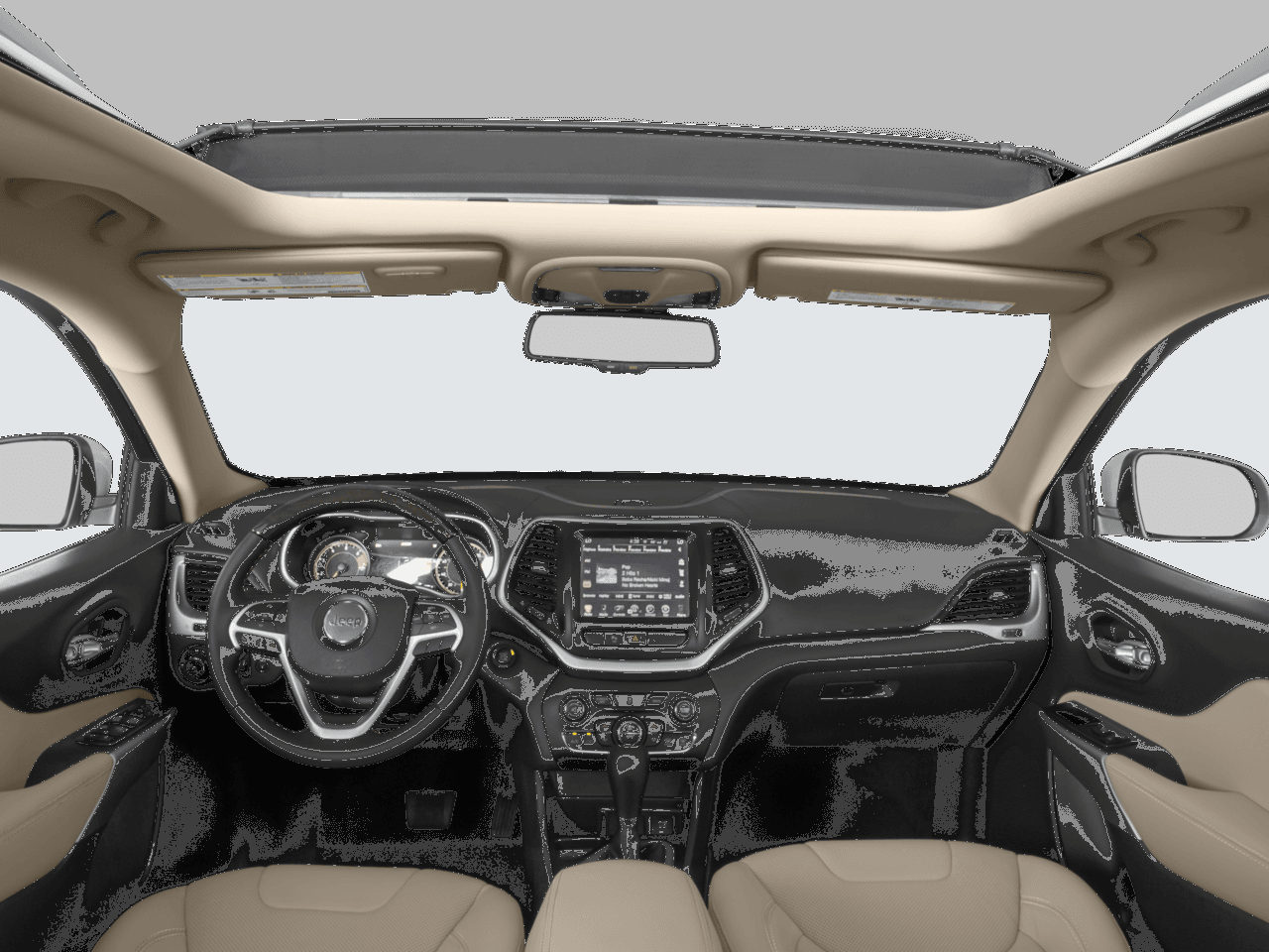 2018 Jeep Cherokee Overland - Interior Full Dash Basic