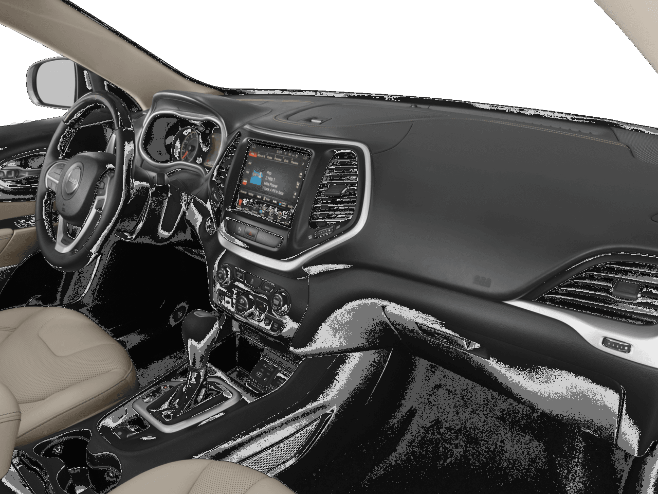 2018 Jeep Cherokee Overland - Interior Passenger Dash