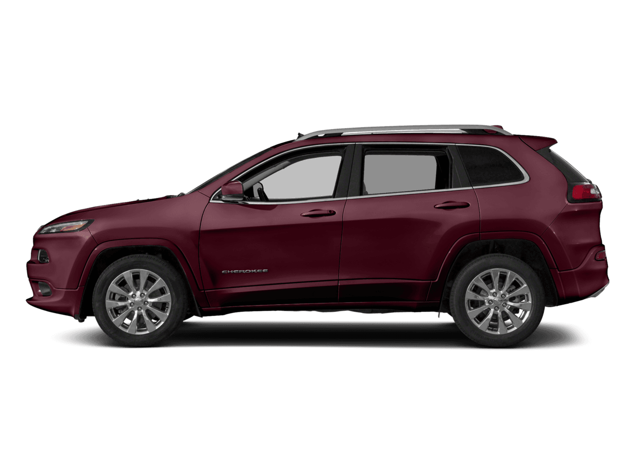 2018 Jeep Cherokee Overland - Profile, facing to the left
