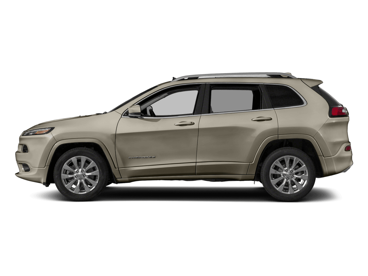 2018 Jeep Cherokee Overland - Profile, facing to the left