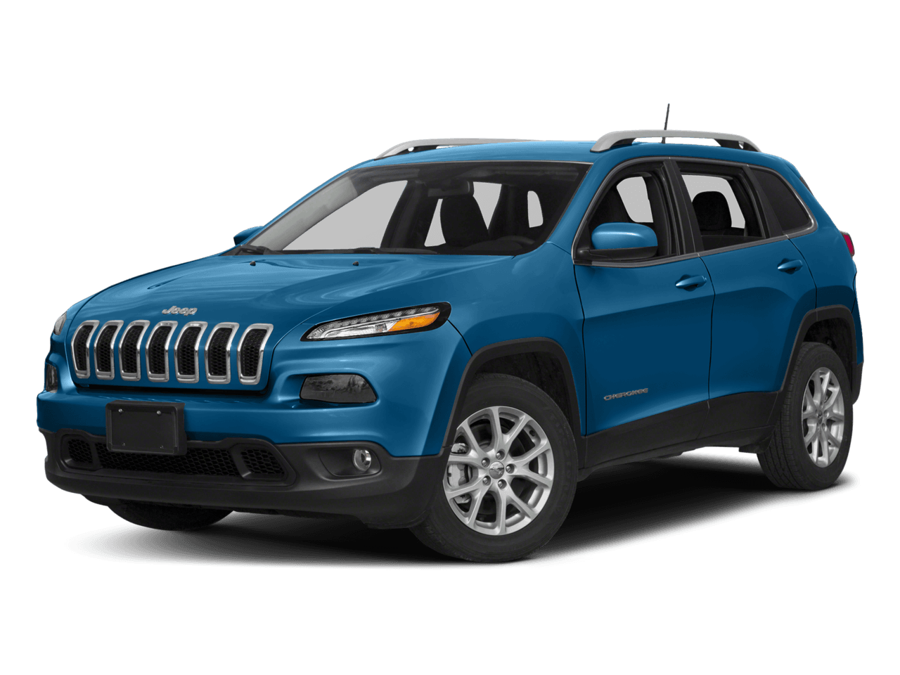 2018 Jeep Cherokee Latitude - Front 3/4, facing to the left