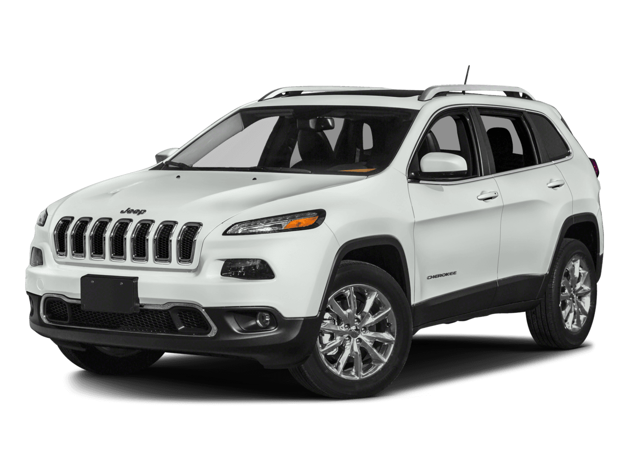 2018 Jeep Cherokee Limited - Front 3/4, facing to the left