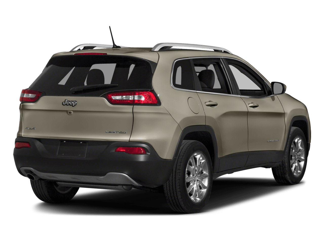 2018 Jeep Cherokee Limited - Rear 3/4, facing to the right