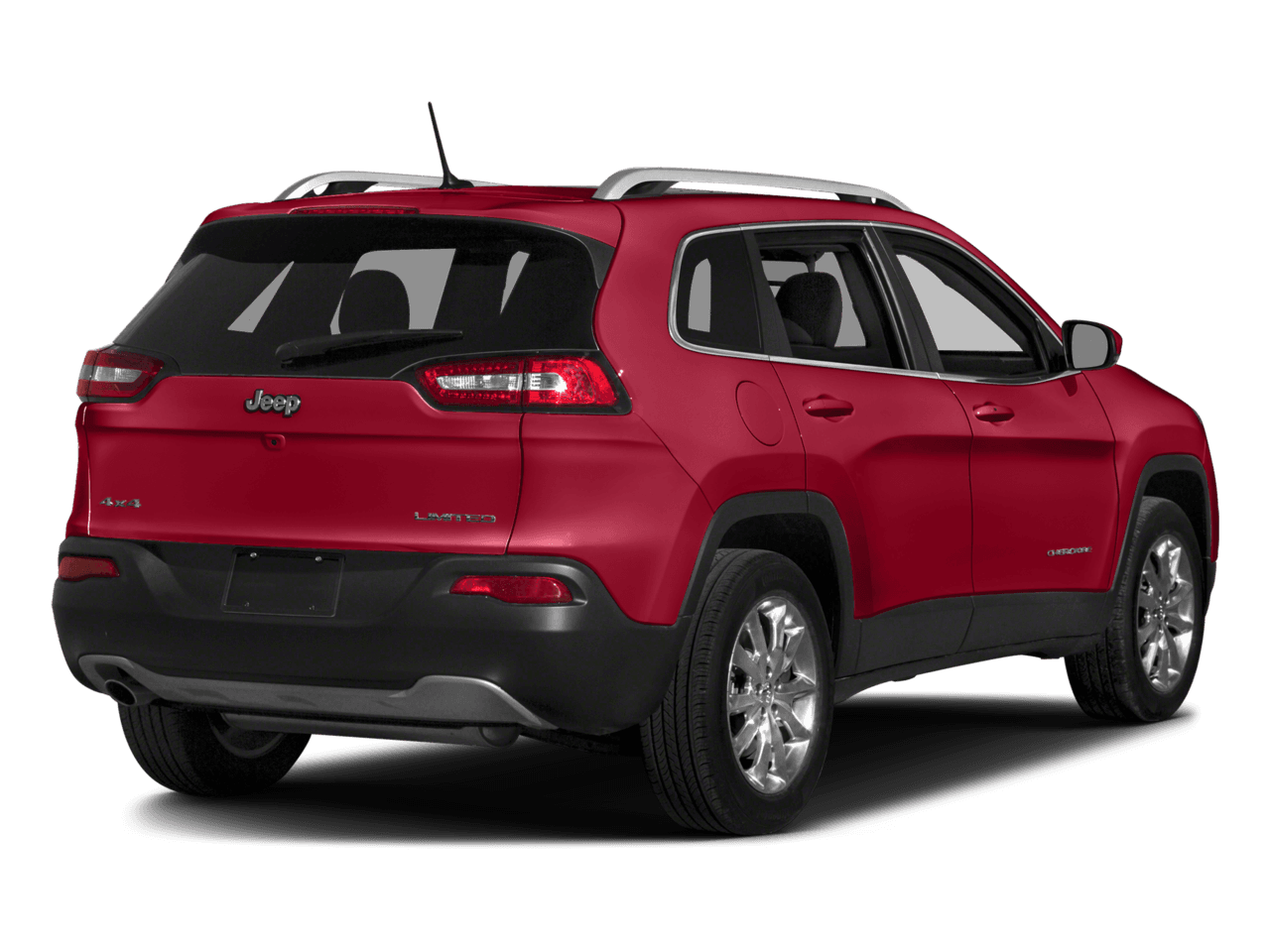 2018 Jeep Cherokee Limited - Rear 3/4, facing to the right