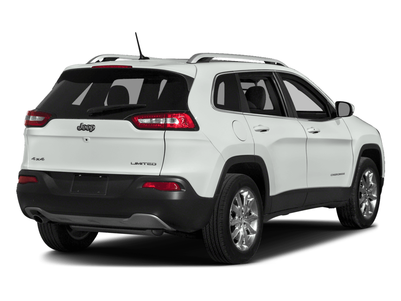 2018 Jeep Cherokee Limited - Rear 3/4, facing to the right