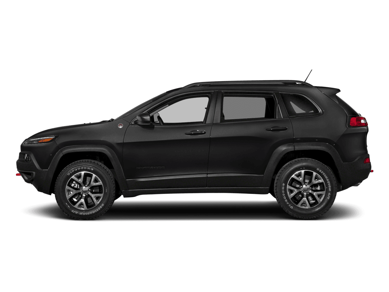 2018 Jeep Cherokee Trailhawk - Profile, facing to the left
