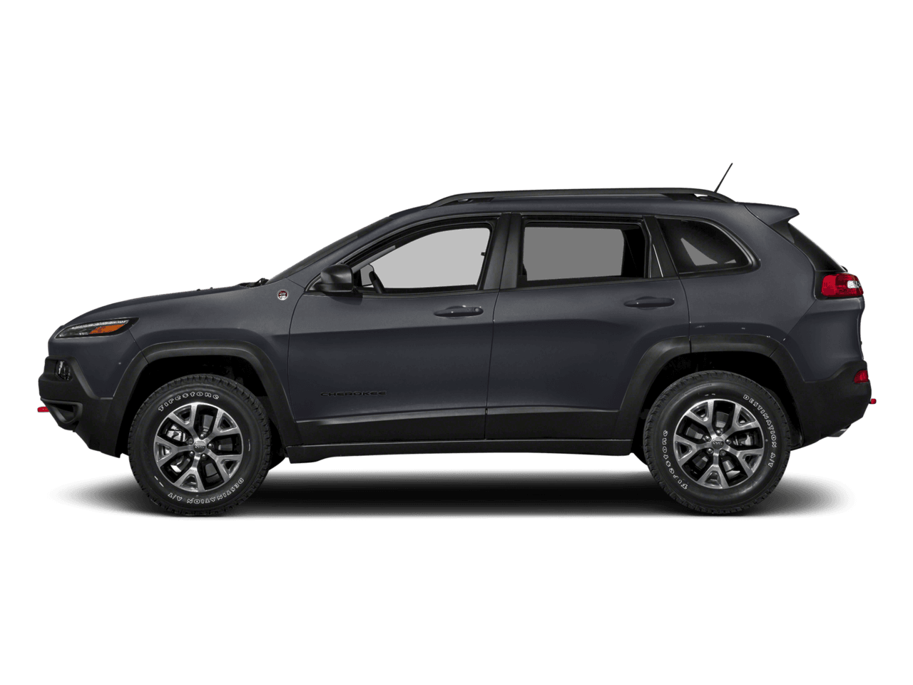 2018 Jeep Cherokee Trailhawk - Profile, facing to the left