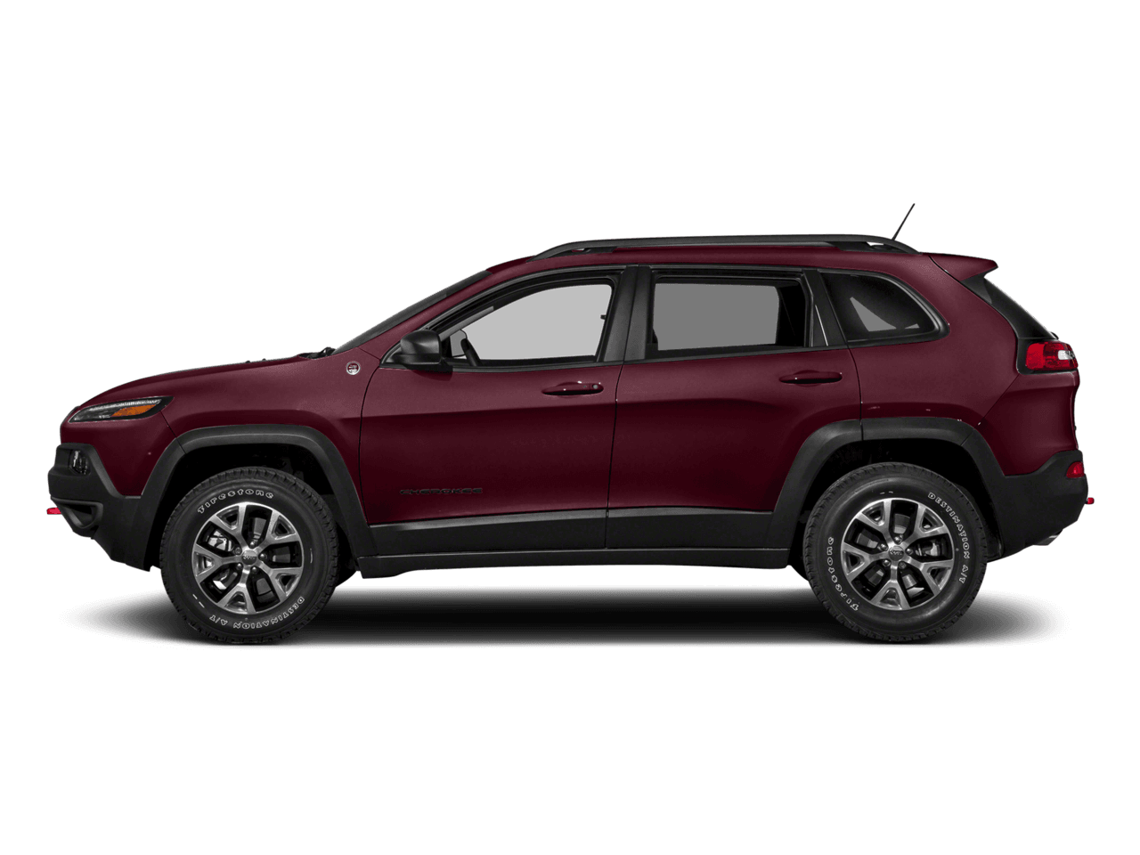 2018 Jeep Cherokee Trailhawk - Profile, facing to the left