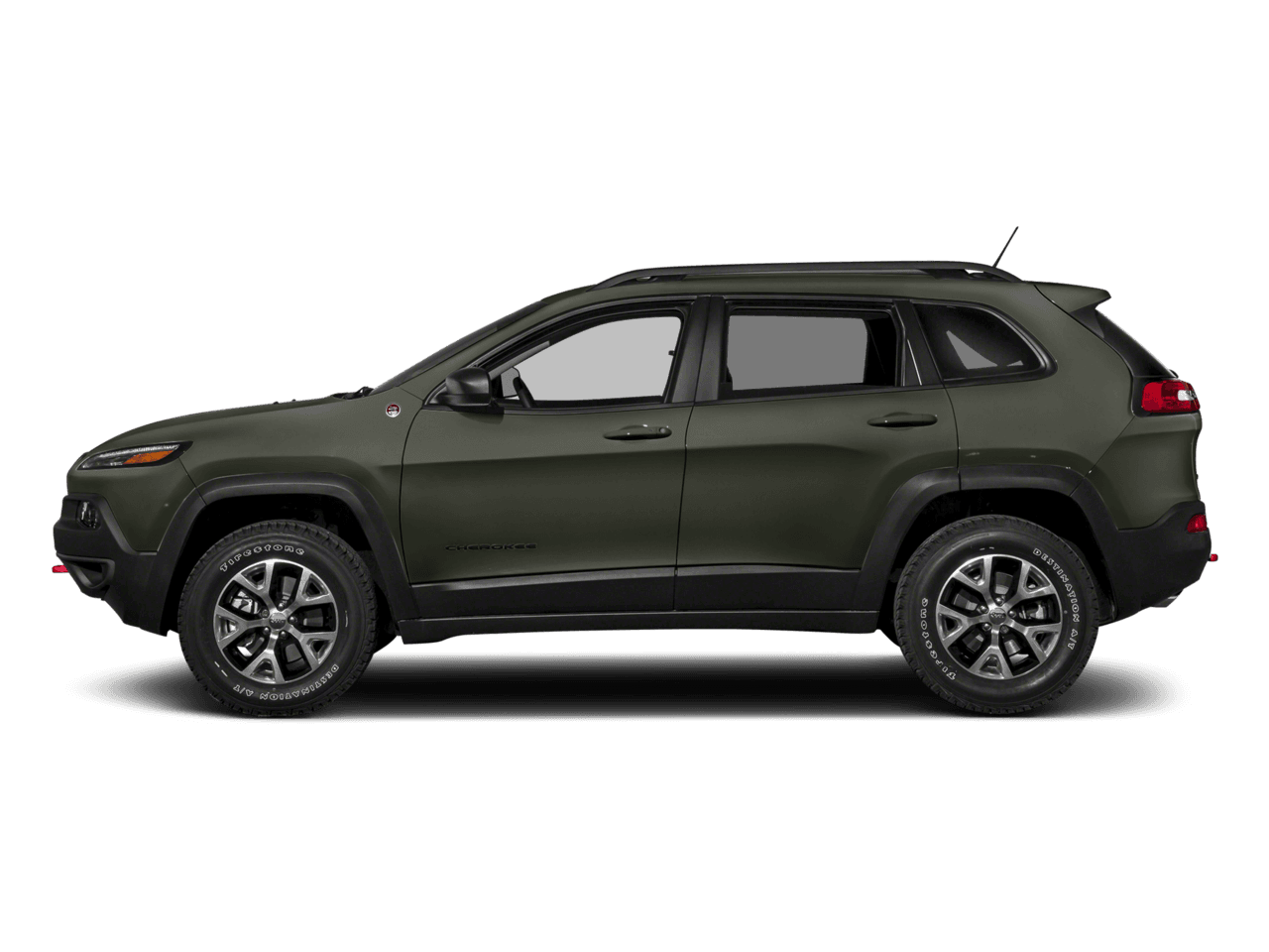 2018 Jeep Cherokee Trailhawk - Profile, facing to the left