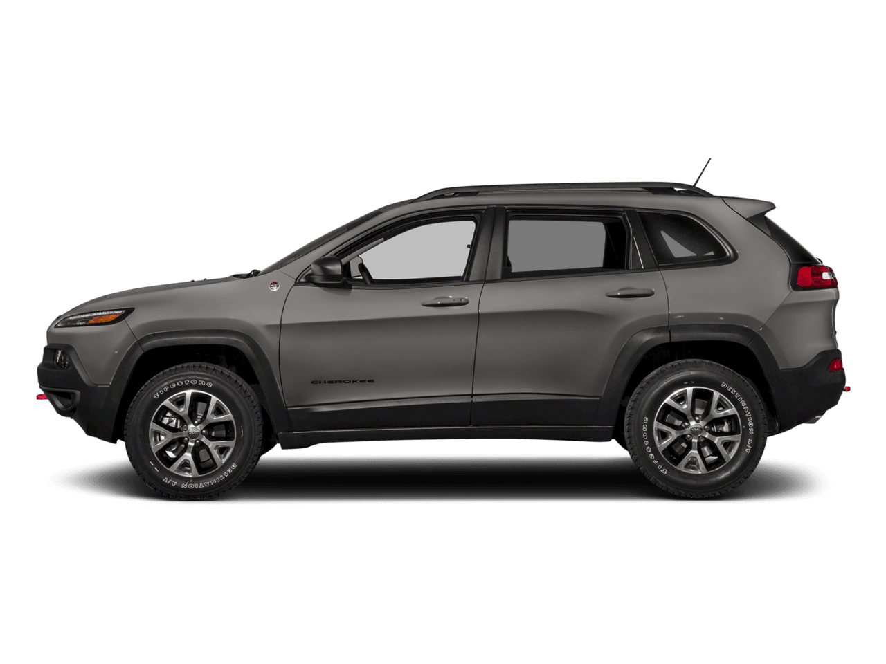 2018 Jeep Cherokee Trailhawk - Profile, facing to the left