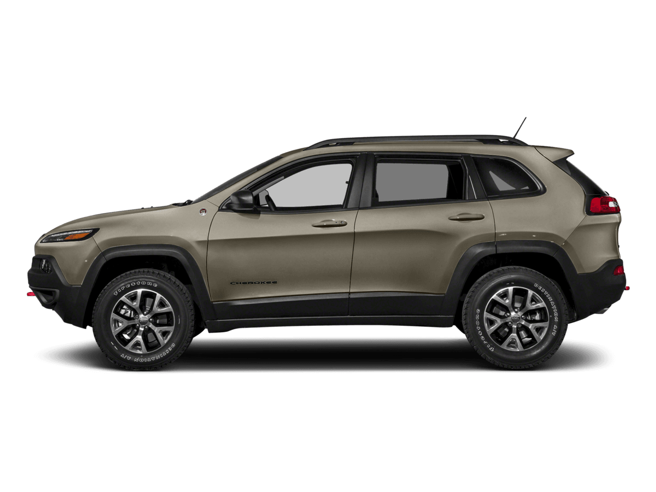 2018 Jeep Cherokee Trailhawk - Profile, facing to the left