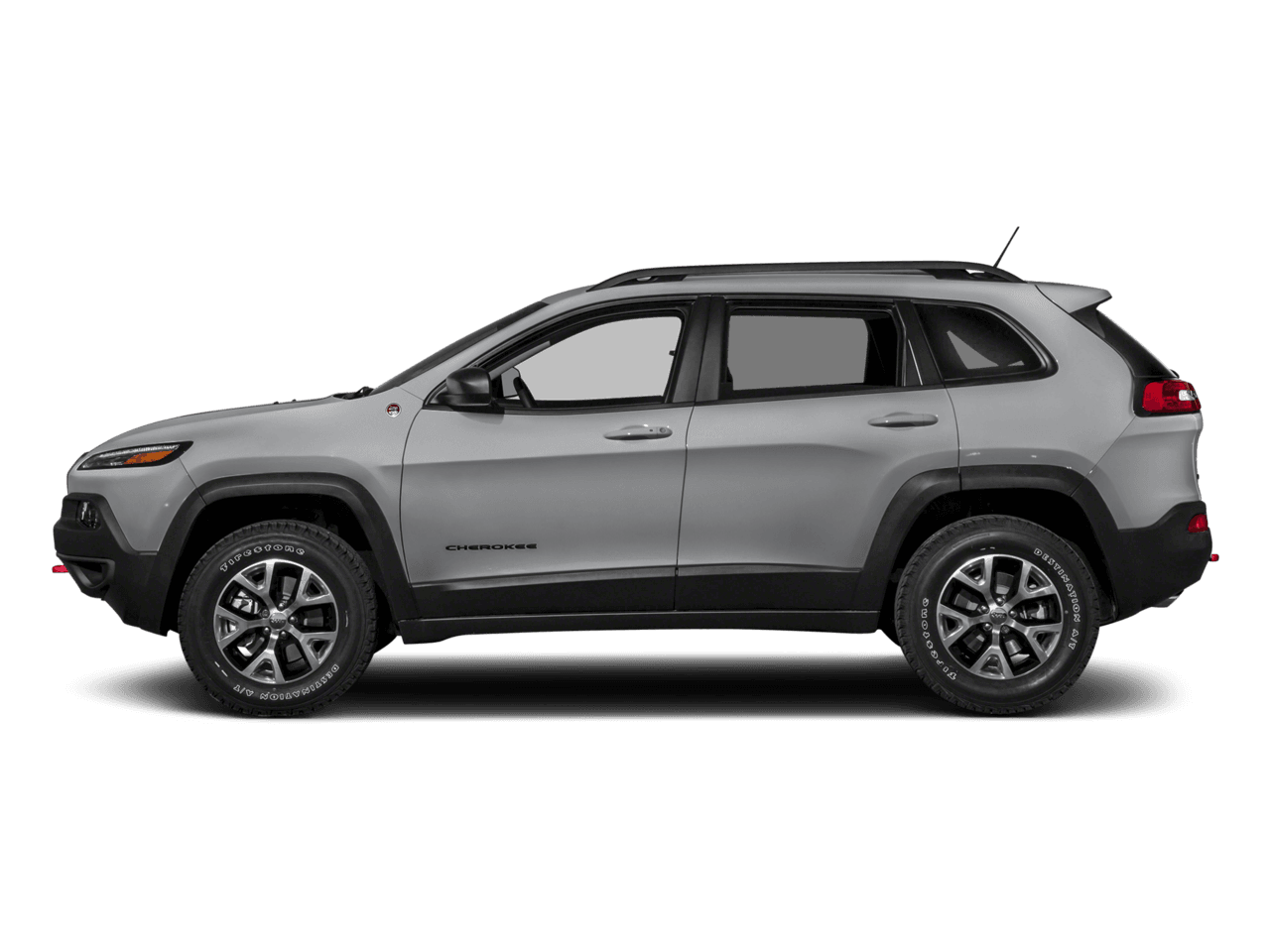2018 Jeep Cherokee Trailhawk - Profile, facing to the left