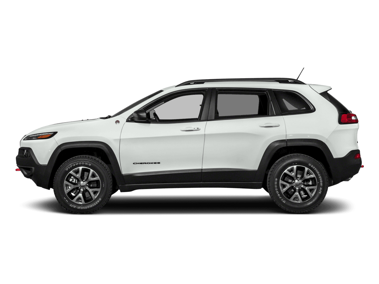 2018 Jeep Cherokee Trailhawk - Profile, facing to the left