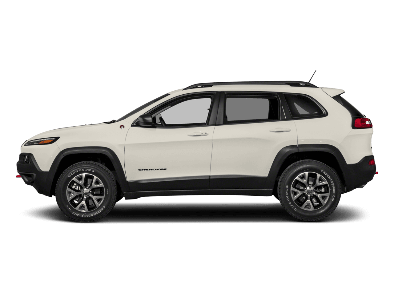 2018 Jeep Cherokee Trailhawk - Profile, facing to the left