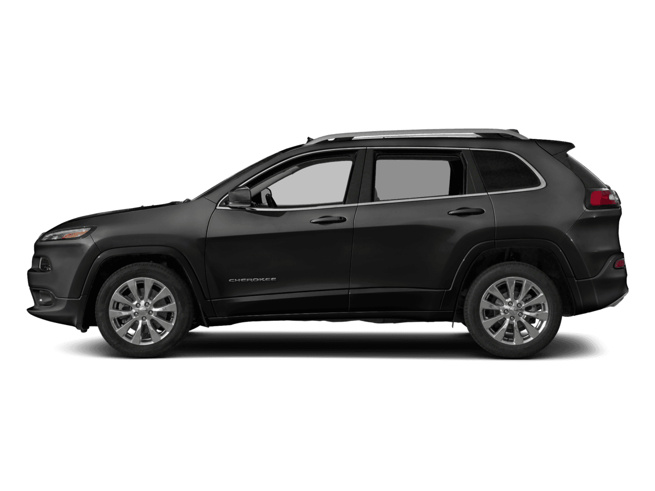 2018 Jeep Cherokee Overland - Profile, facing to the left