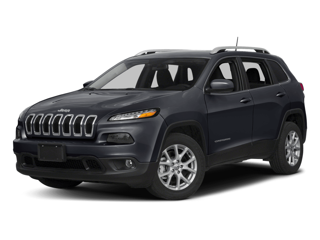 2018 Jeep Cherokee Latitude Plus - Front 3/4, facing to the left