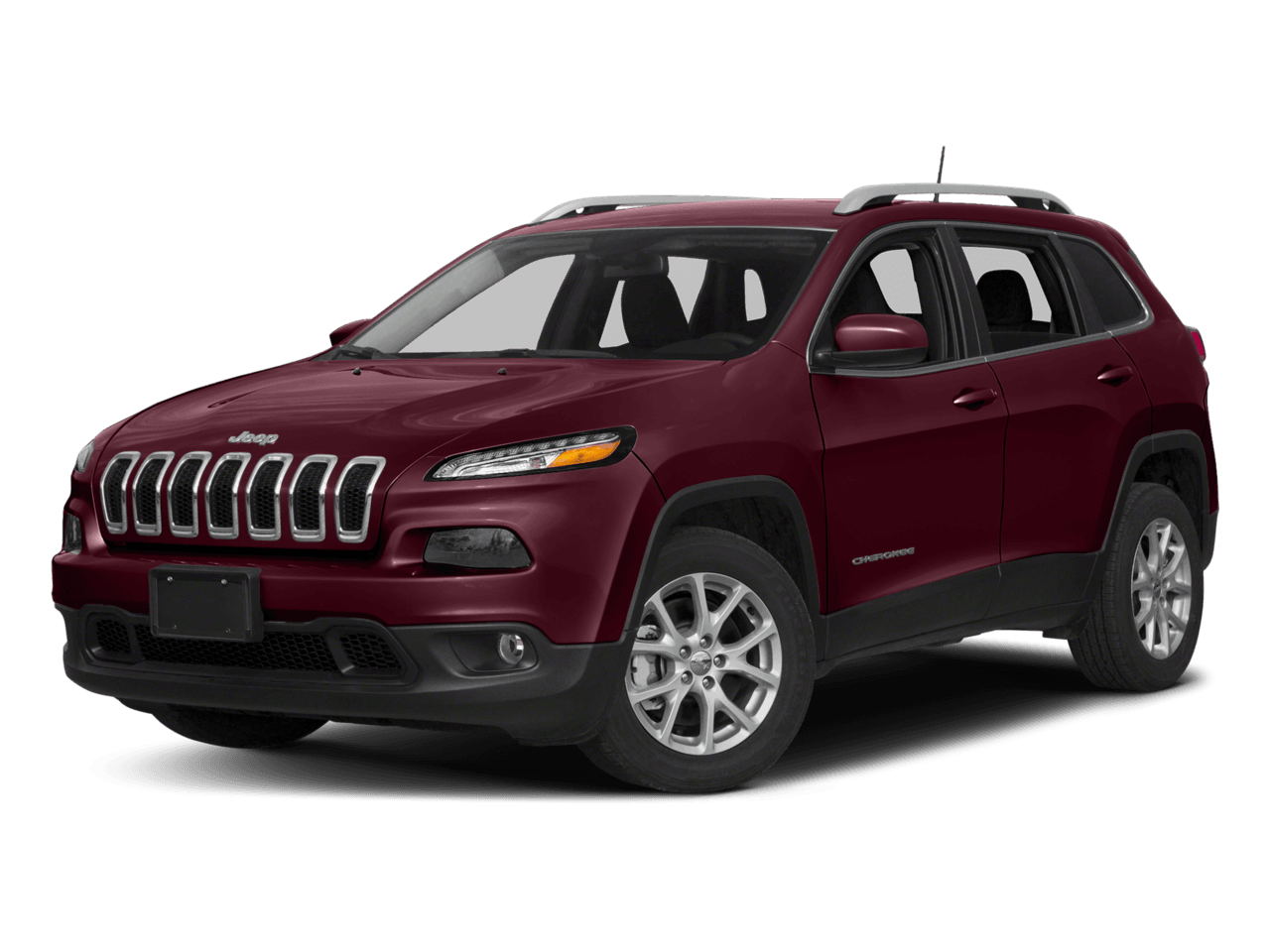 2018 Jeep Cherokee Latitude Plus - Front 3/4, facing to the left