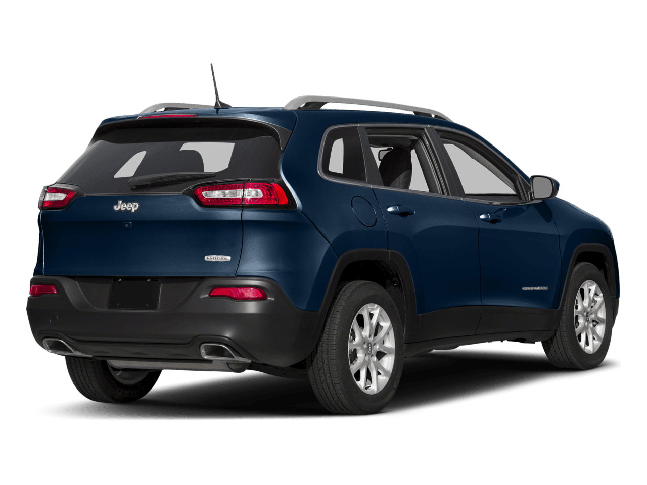 2018 Jeep Cherokee Latitude Plus - Rear 3/4, facing to the right