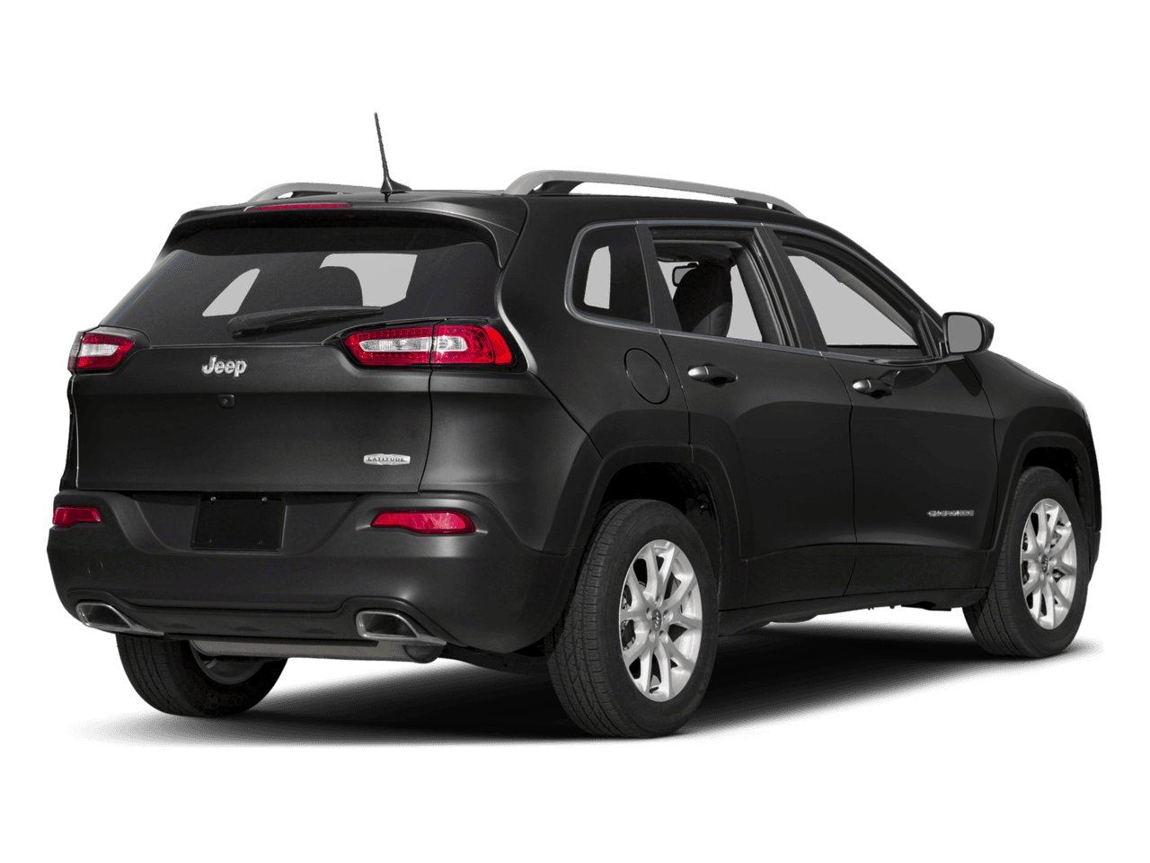 2018 Jeep Cherokee Latitude Plus - Rear 3/4, facing to the right