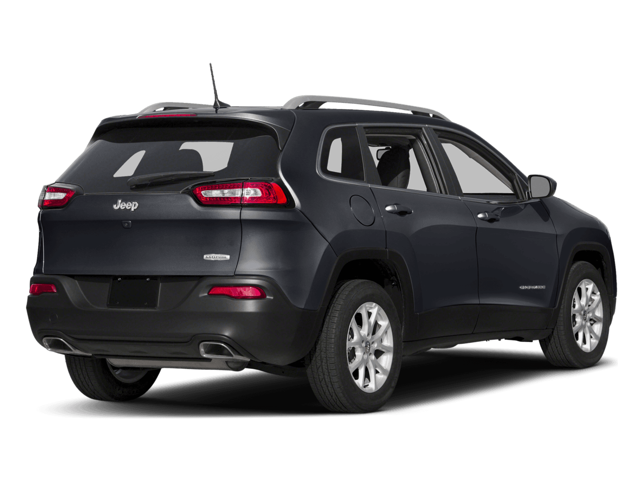 2018 Jeep Cherokee Latitude Plus - Rear 3/4, facing to the right