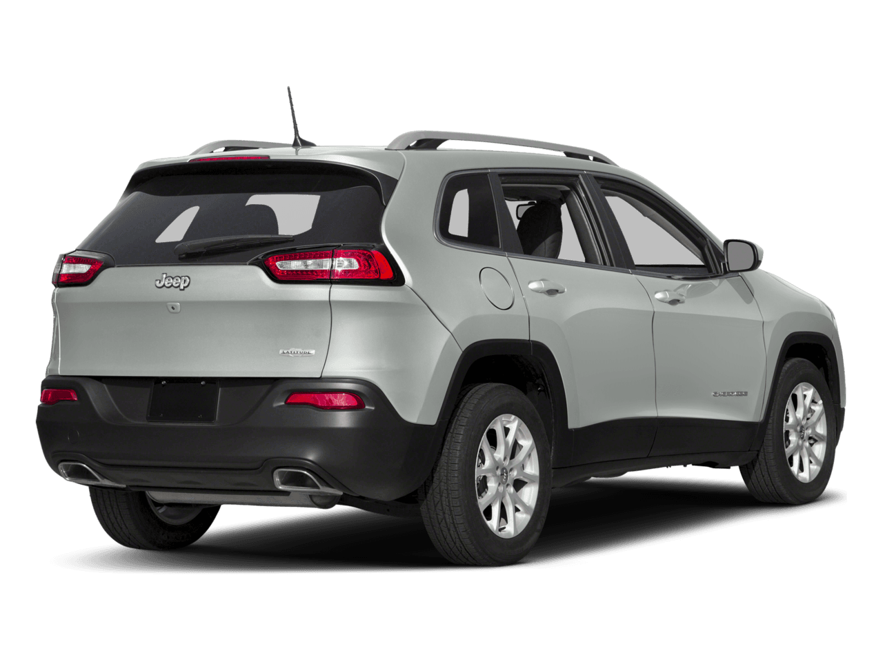 2018 Jeep Cherokee Latitude Plus - Rear 3/4, facing to the right