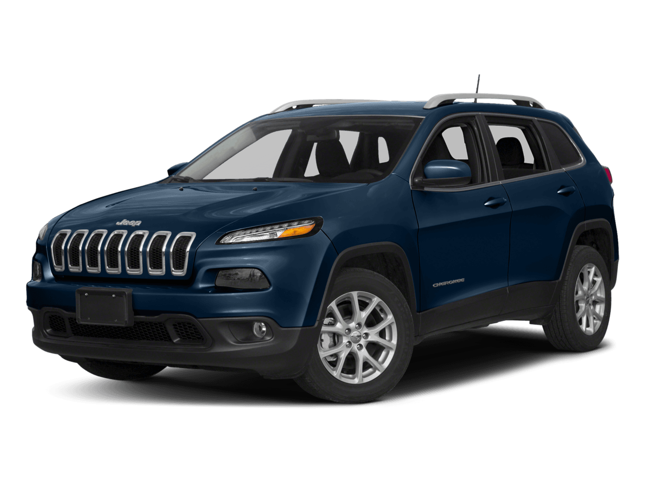 2018 Jeep Cherokee Latitude Plus - Front 3/4, facing to the left