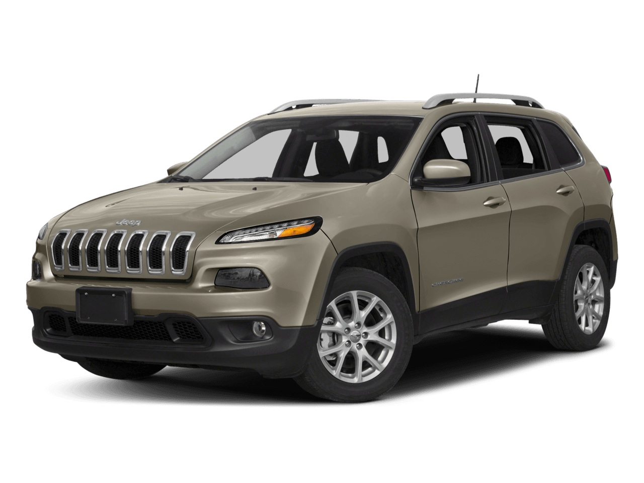 2018 Jeep Cherokee Latitude Plus - Front 3/4, facing to the left