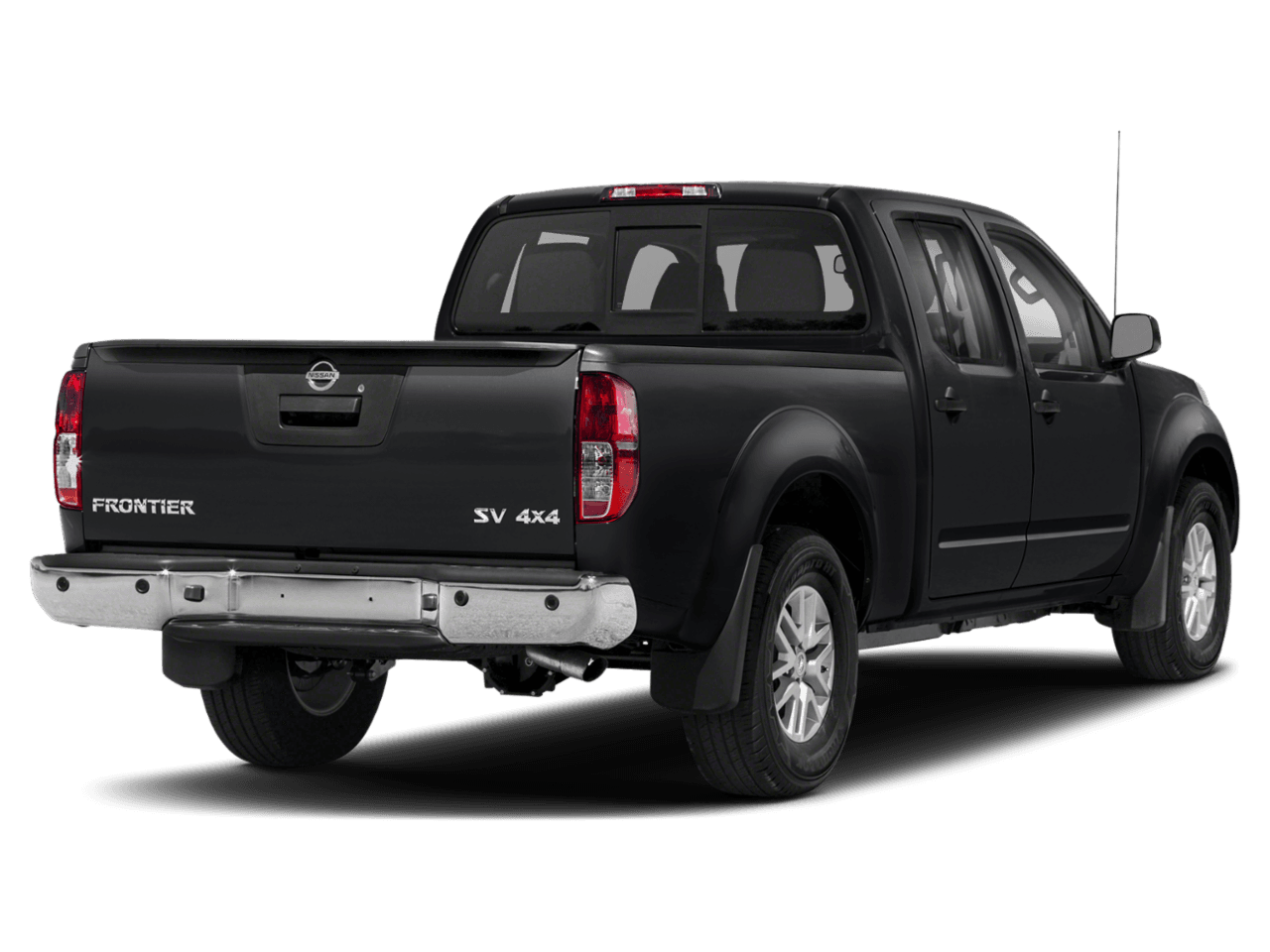 2018 Nissan Frontier SV V6 - Rear 3/4, facing to the right