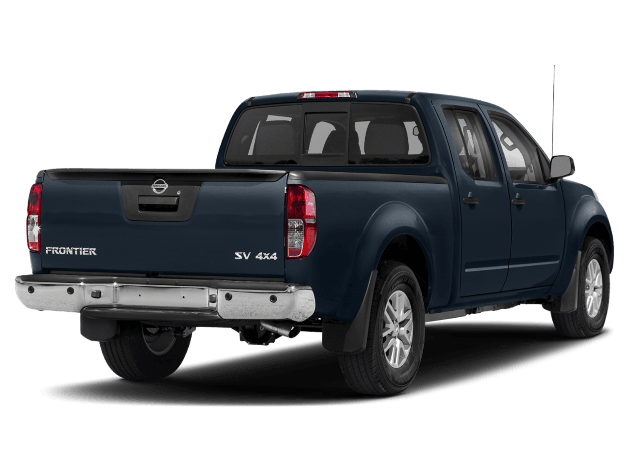 2018 Nissan Frontier SV V6 - Rear 3/4, facing to the right