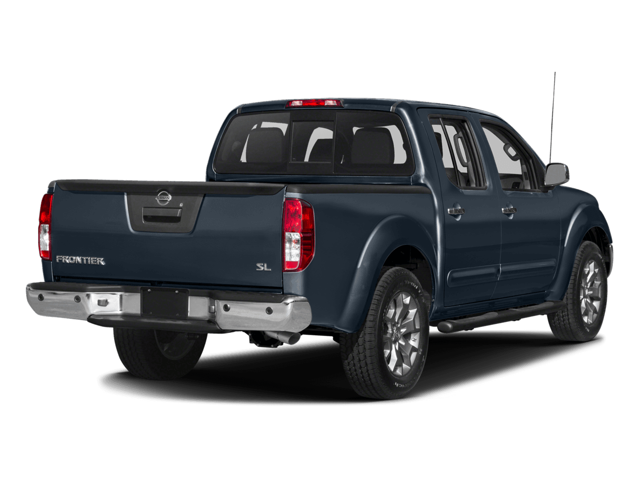 2018 Nissan Frontier SL - Rear 3/4, facing to the right