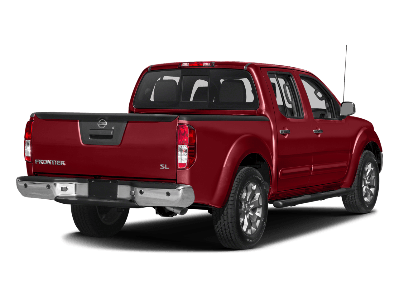 2018 Nissan Frontier SL - Rear 3/4, facing to the right