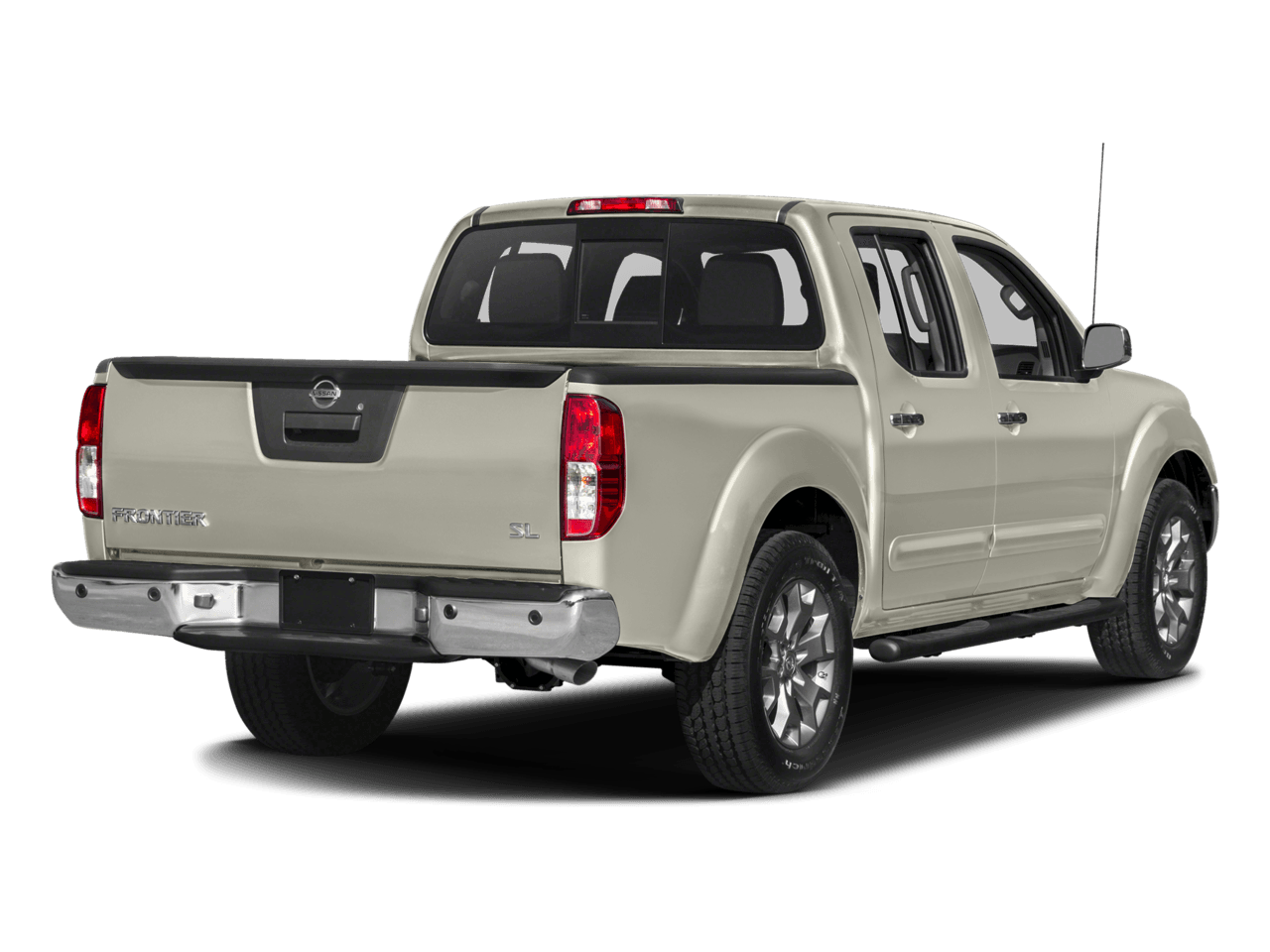 2018 Nissan Frontier SL - Rear 3/4, facing to the right