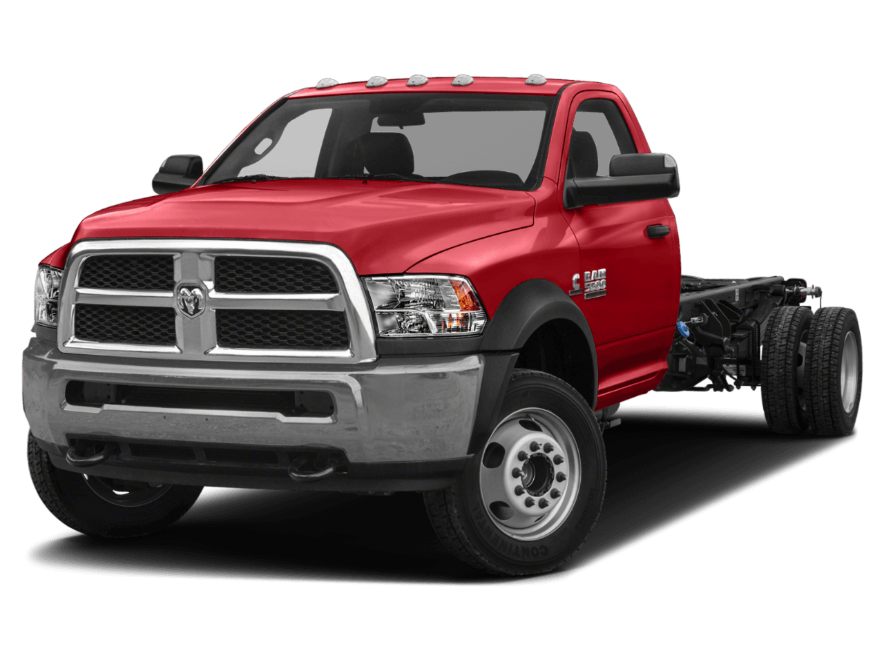 2018 Ram 5500 Chassis Cab Tradesman - Front 3/4, facing to the left