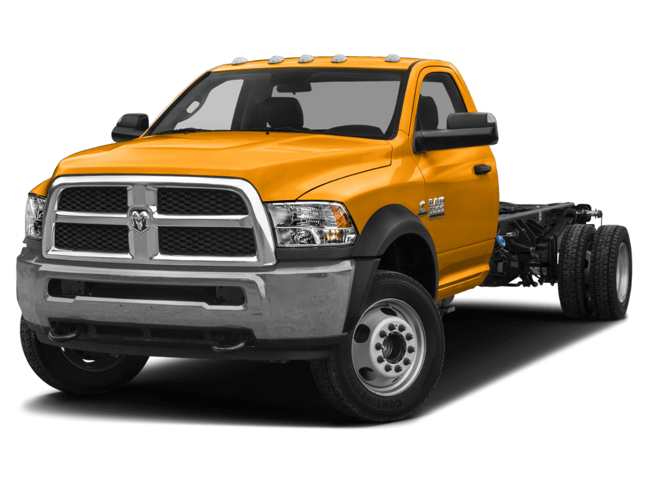 2018 Ram 5500 Chassis Cab Tradesman - Front 3/4, facing to the left