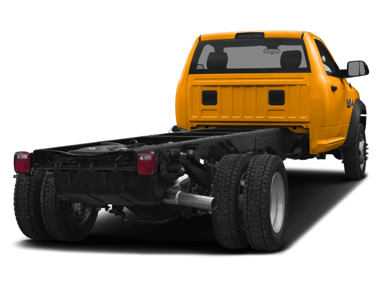 2018 Ram 5500 Chassis Cab Tradesman - Rear 3/4, facing to the right