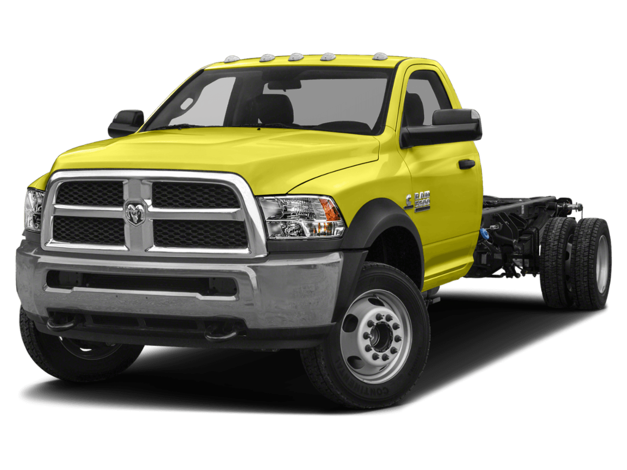 2018 Ram 5500 Chassis Cab Tradesman - Front 3/4, facing to the left