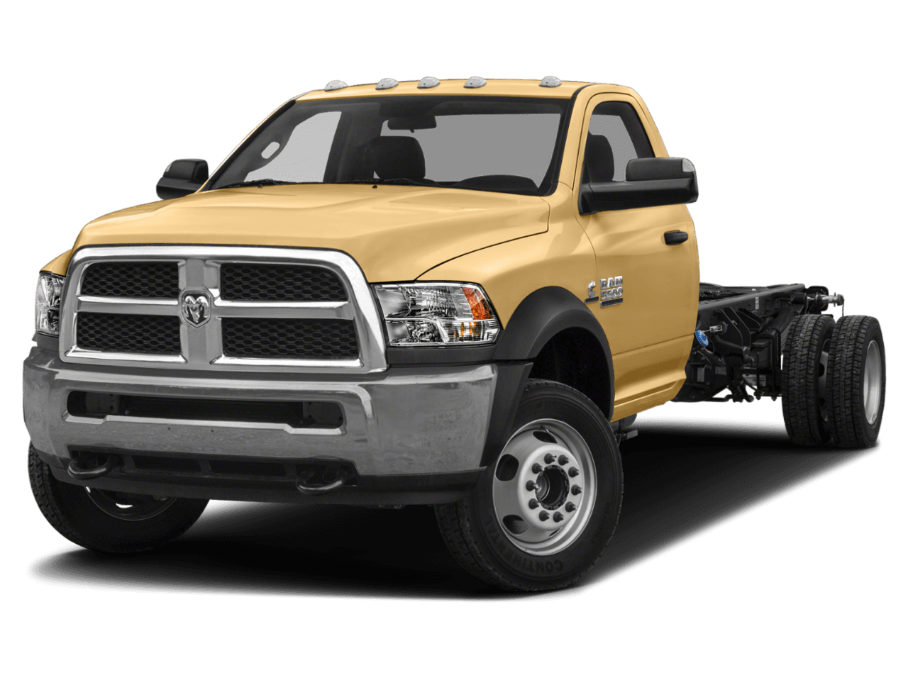 2018 Ram 5500 Chassis Cab Tradesman - Front 3/4, facing to the left