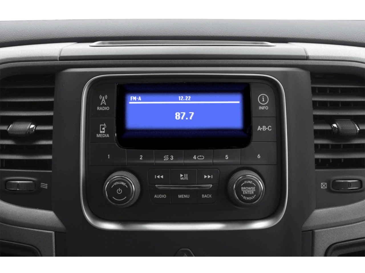 2018 Ram 5500 Chassis Cab Tradesman - Interior Stereo System