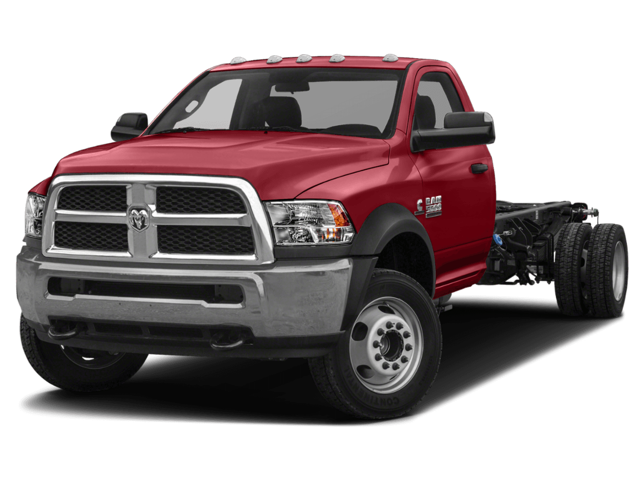 2018 Ram 5500 Chassis Cab SLT - Front 3/4, facing to the left