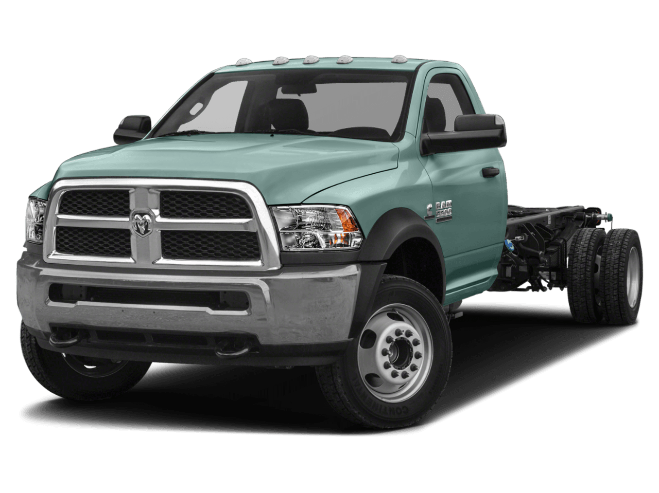 2018 Ram 5500 Chassis Cab SLT - Front 3/4, facing to the left
