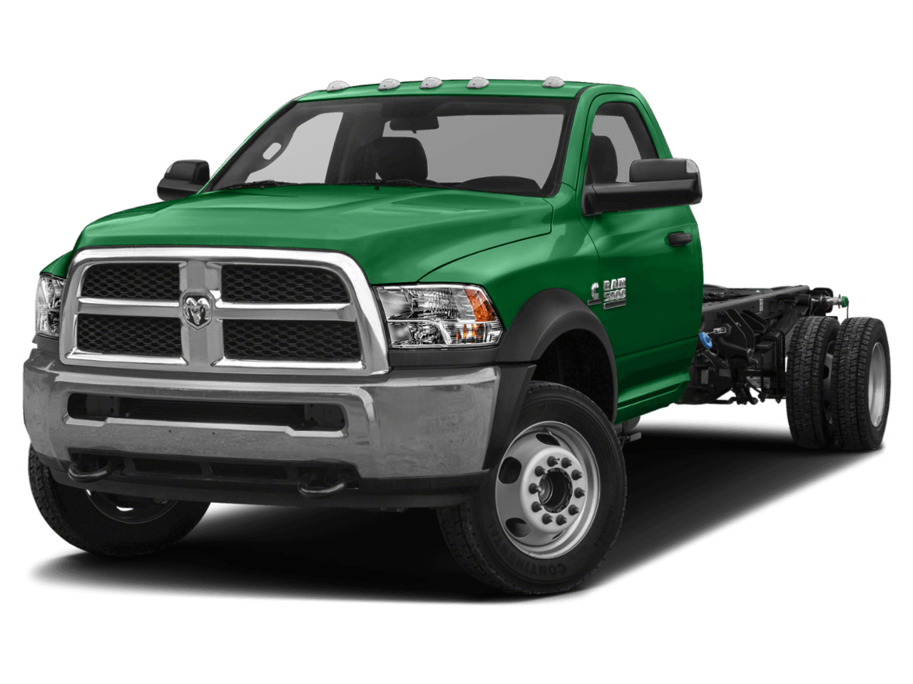 2018 Ram 5500 Chassis Cab SLT - Front 3/4, facing to the left