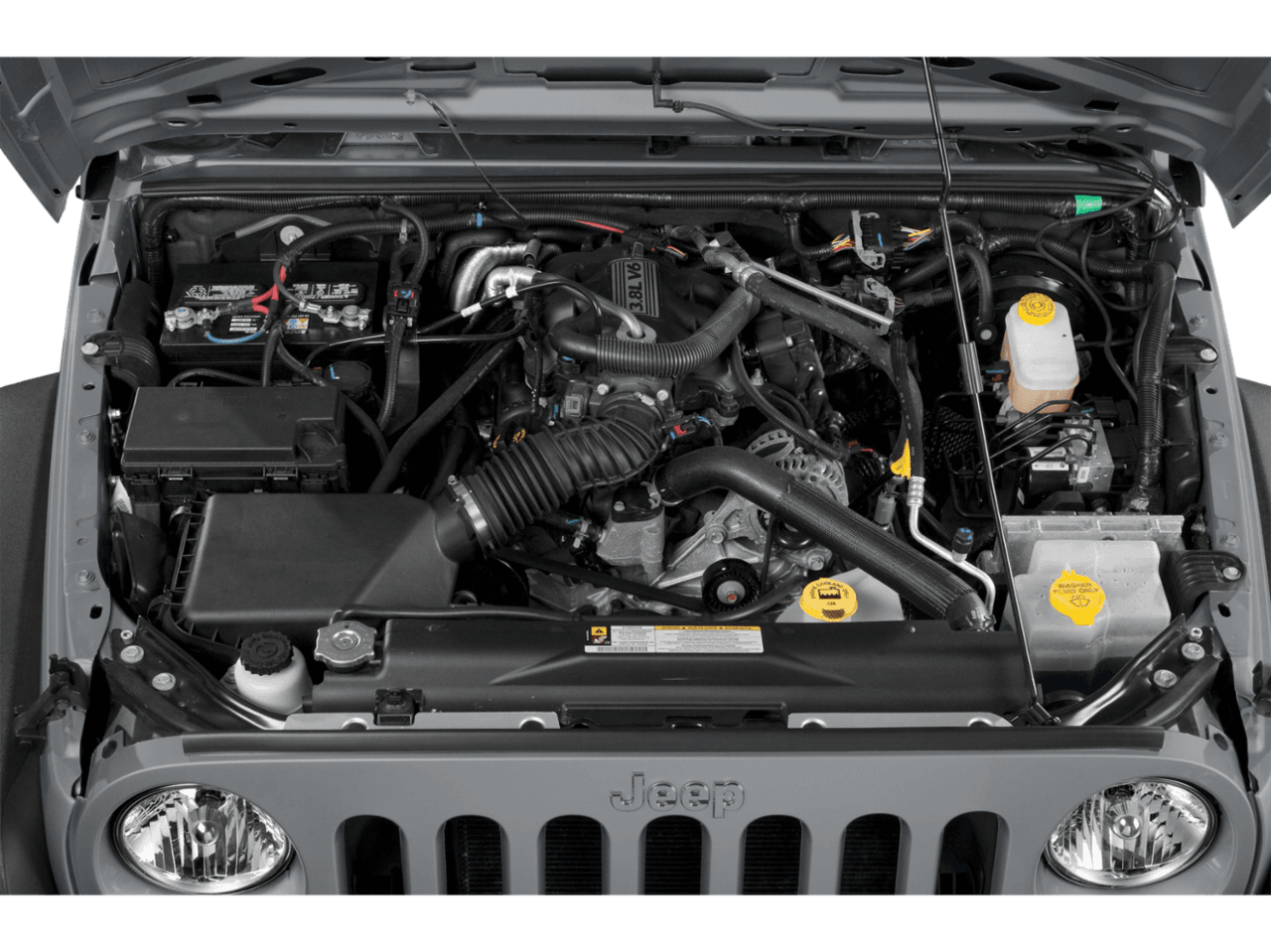 2018 Jeep Wrangler JK Unlimited Willys Wheeler W - Interior Engine Shot Feature