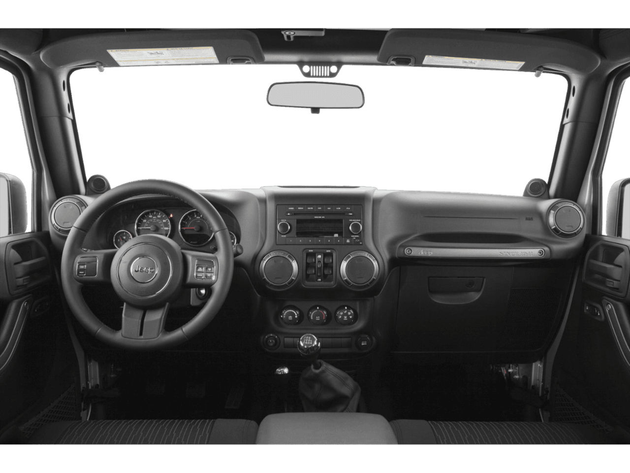 2018 Jeep Wrangler JK Unlimited Willys Wheeler W - Interior Full Dash Basic