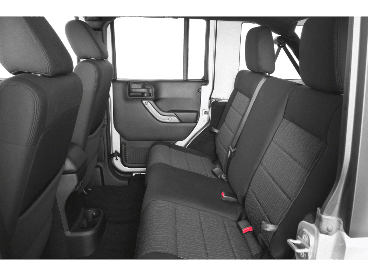 2018 Jeep Wrangler JK Unlimited Willys Wheeler W - Interior Rear seats